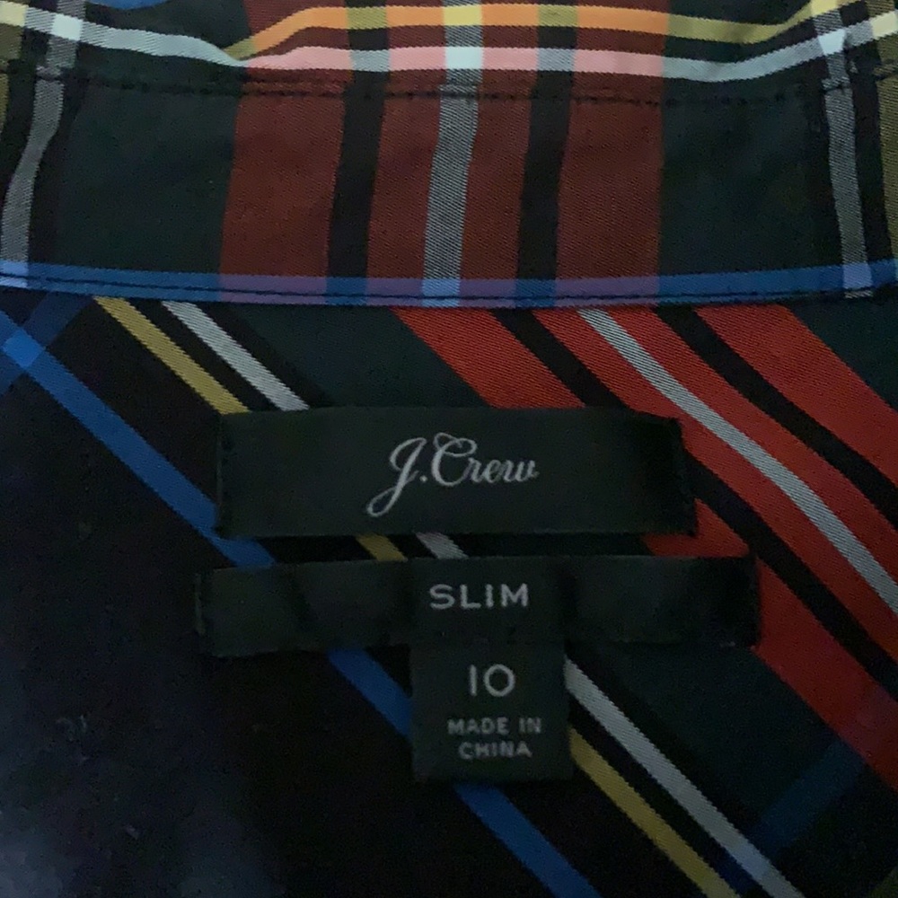 Jcrew Plaid Button Down - image 5